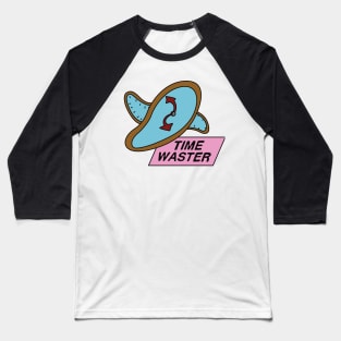 Time Waster Arcade Game Baseball T-Shirt